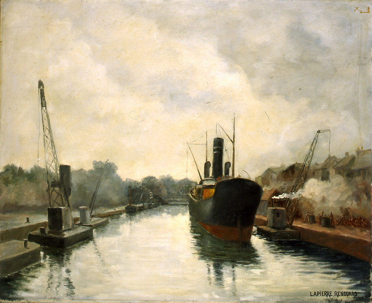 Le Port de Caen, quai au minerai_0